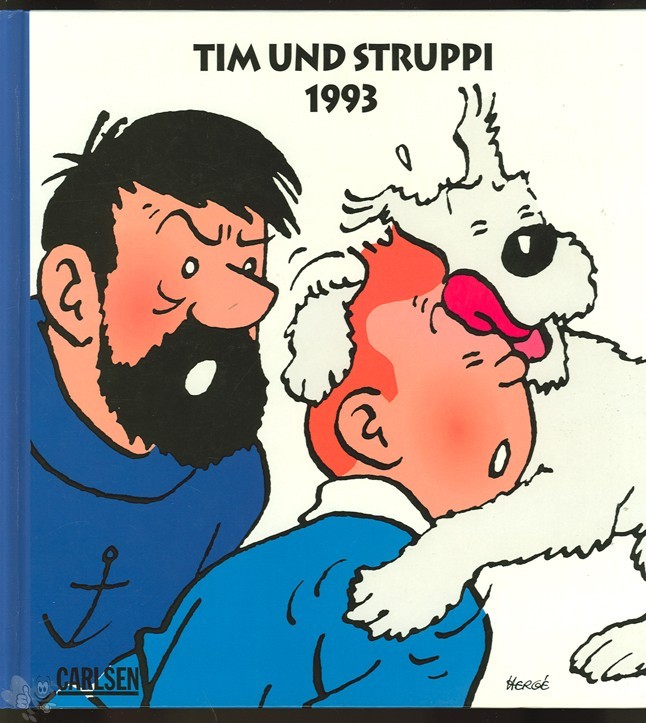 Tim und Struppi Kalender 1993