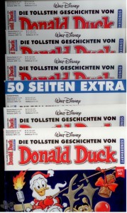 Die tollsten Geschichten von Donald Duck Nr. 343 bis Nr. 353 im Schuber