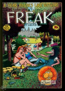 A year passes by the Fabulous Fury Freak Brothers (3) Gilbert Shelton