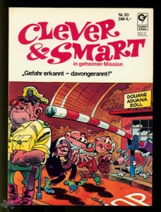 Clever &amp; Smart (Album , 1. Auflage) 20: Gefahr erkannt - davongerannt !