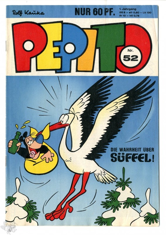 Pepito : 1972 (1. Jahrgang): Nr. 52
