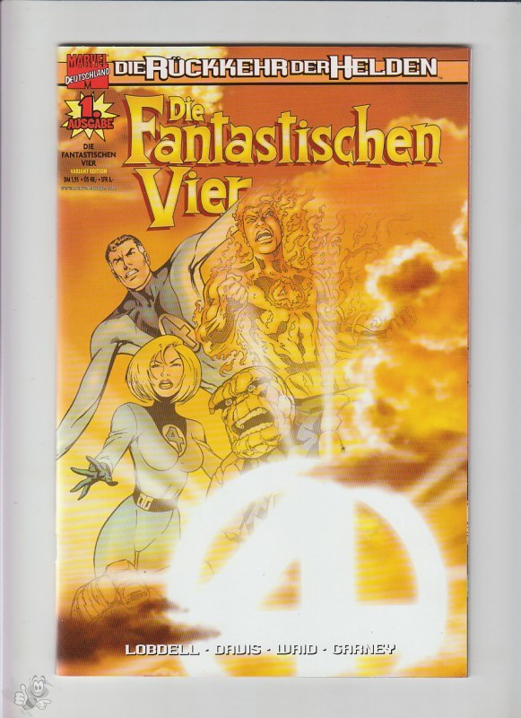 Die Fantastischen Vier (Die Rückkehr der Helden) 1: Variant Cover-Edition