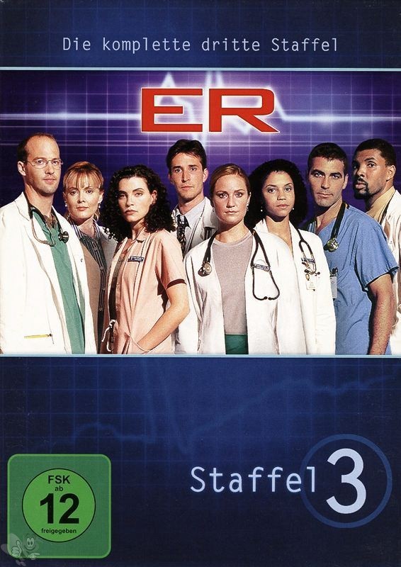 ER Emergency Room - Die komplette 3. Staffel (22 Episoden, DVD&#039;s)