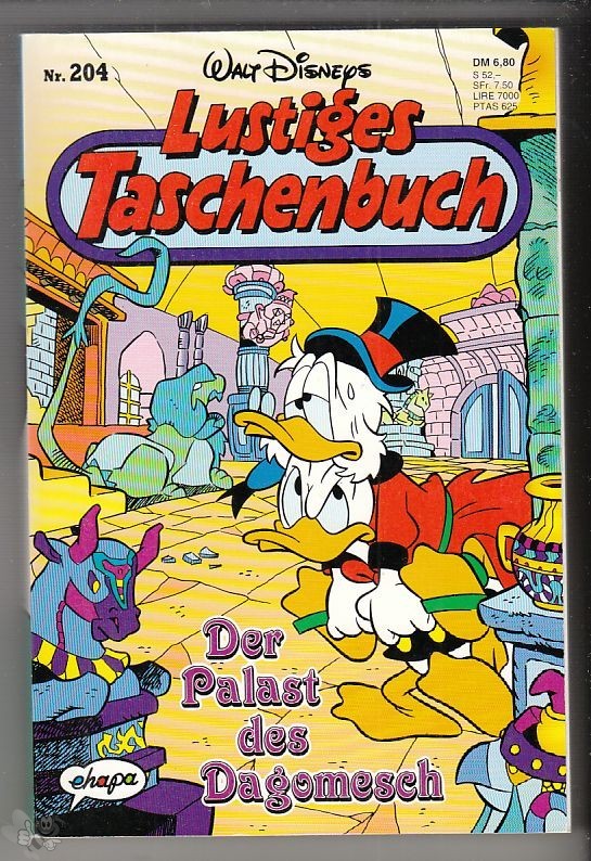 Walt Disneys Lustige Taschenbücher 204: Der Palast des Dagomesch (LTB)