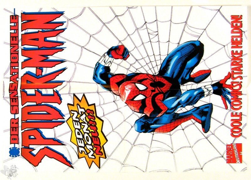 Spider-man Comic Promo Poster 