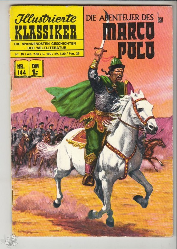 Illustrierte Klassiker 144: Die Abenteuer des Marco Polo (3. Auflage)
