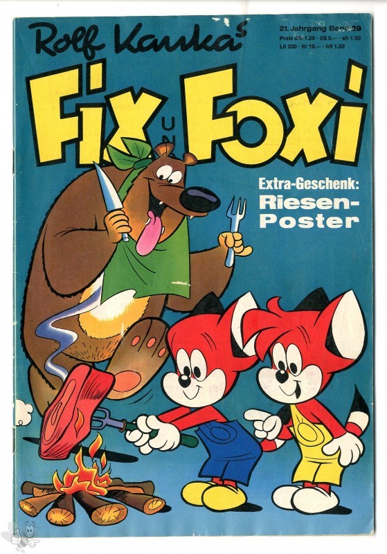 Fix und Foxi : 21. Jahrgang - Nr. 29