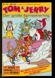 Tom und Jerry 181 (Condor) + Panini Simpsons Cards