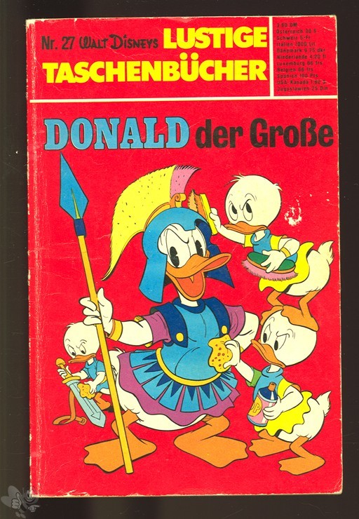 Walt Disneys Lustige Taschenbücher 27: Donald der Große (1. Auflage)