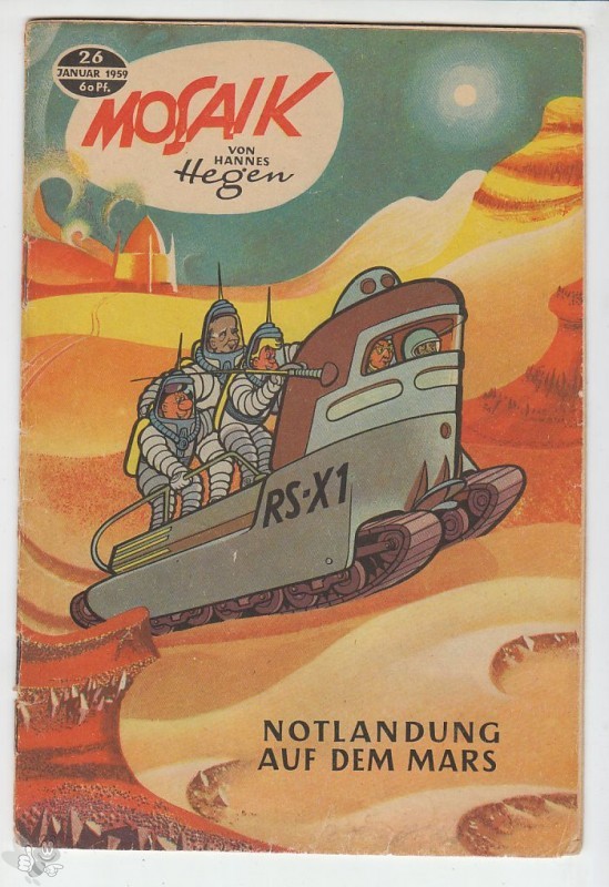 Mosaik 26: Notlandung auf dem Mars (Januar 1959)