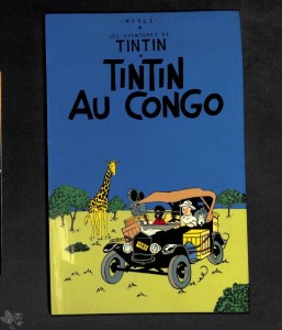 Tim und Struppi Holz - Lackbild &quot;Kongo&quot;