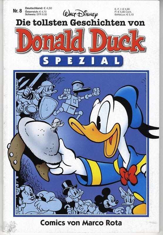 Die tollsten Geschichten von Donald Duck Spezial 8: Comics von Marco Rota