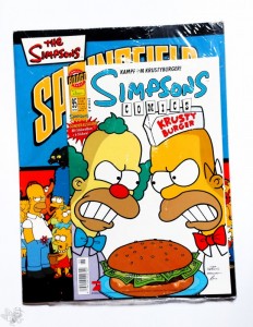 Simpsons Comics 95 mit Sammelbilderalbum ORIGINAL-VERSCHWEIßT!!!