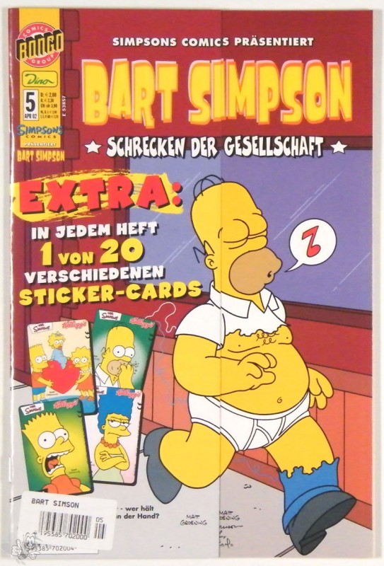 Bart Simpson 5: Schrecken der Gesellschaft