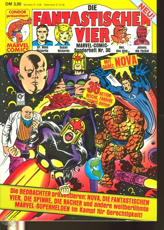 Marvel Comic-Sonderheft 30: Die fantastischen Vier