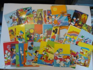Walt Disney Postkarten 75 Stück