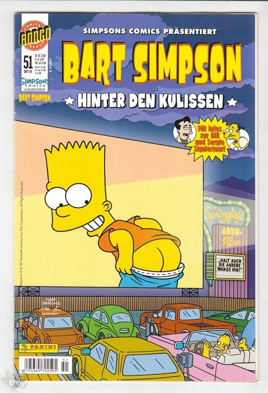 Bart Simpson 51: Hinter den Kulissen