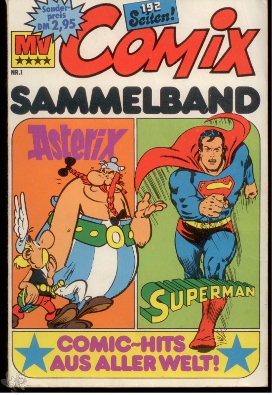 MV Comix Sammelband Nr. 1 (Asterix &amp; Superman)