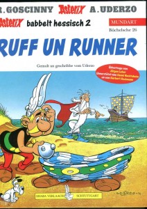 Asterix - Mundart 26: Ruff un runner (Hessische Mundart)