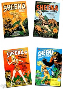 Sheena - Königin des Dschungels 1-4 zus. NUR 55,00 EUR!