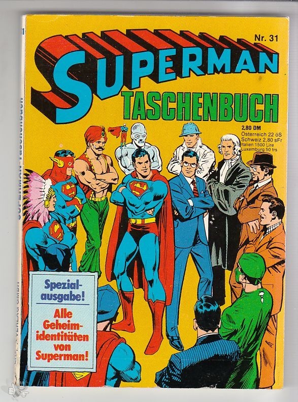 Superman Taschenbuch 31