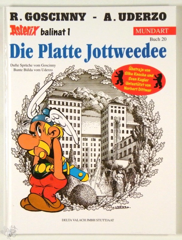 Asterix - Mundart 20: Die Platte Jodweedee (Berliner Mundart)