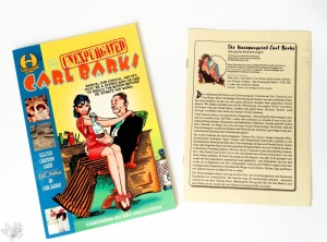 The unexpurgated Carl Barks (Hamilton Comics) mit deutschem Übersetzungs-Booklet