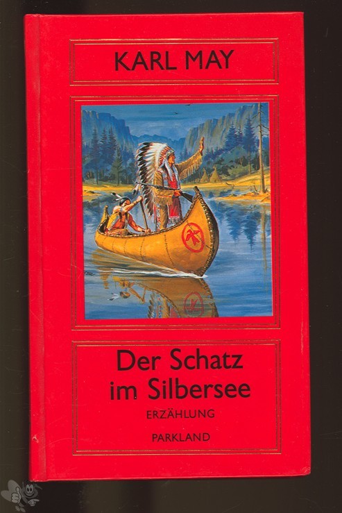 Karl May 4/33 mit Dill Cover &quot;Der Schatz im Silbersee&quot;