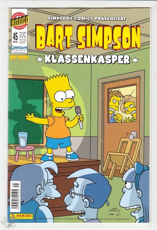 Bart Simpson 45: Klassenkasper