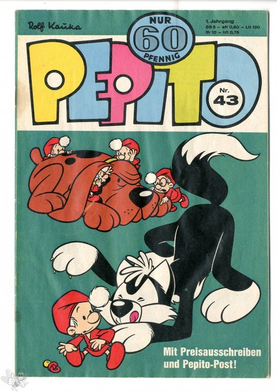 Pepito : 1972 (1. Jahrgang): Nr. 43