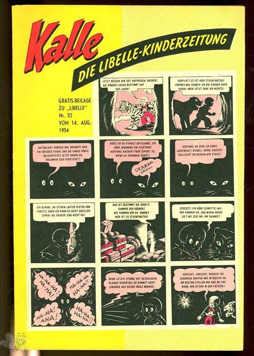Kalle 1954 Nr. 33 (Comic - Beilage zu Libelle)