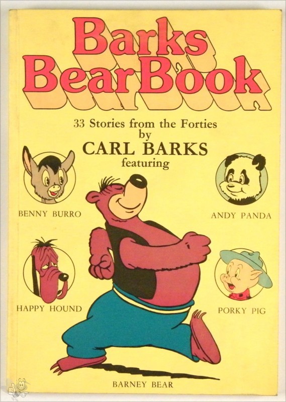 Barks Bear Book 33 Stories by Carl Barks 