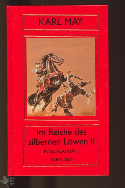 Karl May 30/33 mit Dill Cover &quot;Im Reich d. silb. Löwen II&quot; 
