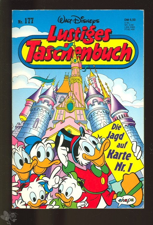 Walt Disneys Lustige Taschenbücher 177: Die Jagd auf Karte Nr. 1