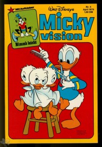 Mickyvision 4/1979 mit Sticker