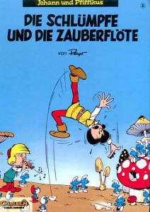 Johann und Pfiffikus 1: Die Schlümpfe und die Zauberflöte (Hardcover)