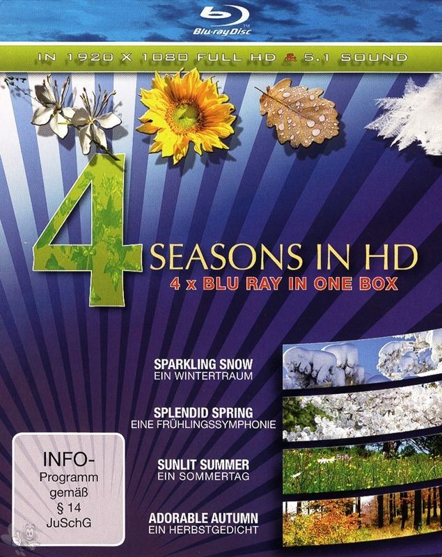 4 Seasons in HD (4 Blu-rays)