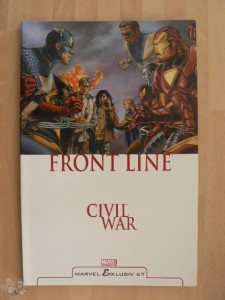 Marvel Exklusiv 67: Civil War: Frontlinie 1 (Softcover)