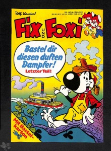 Fix und Foxi : 26. Jahrgang - Nr. 29 mit Bastelbogen