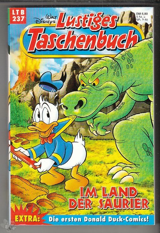 Walt Disneys Lustige Taschenbücher 237: Im Land der Saurier (LTB)