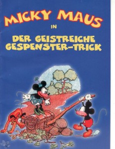 Micky Maus in der geistreiche Gespenster-Trick