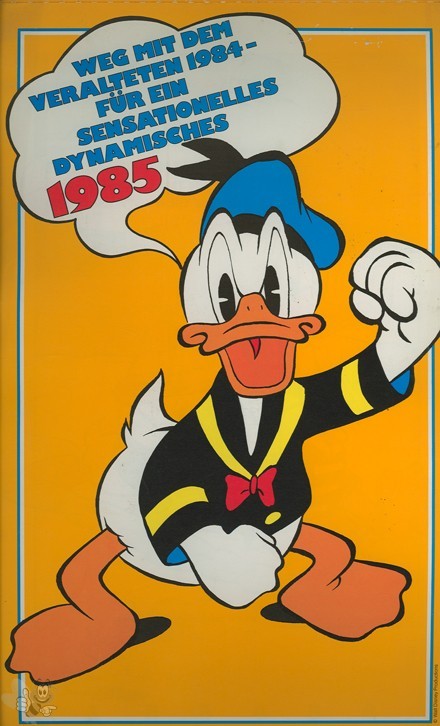 Donald Duck Kalender 1985 (Riesig)