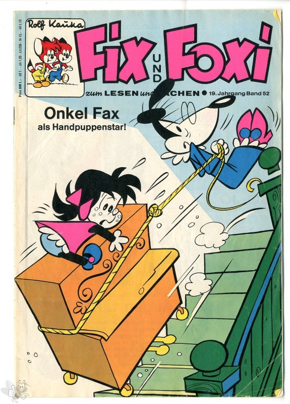 Fix und Foxi : 19. Jahrgang - Nr. 52