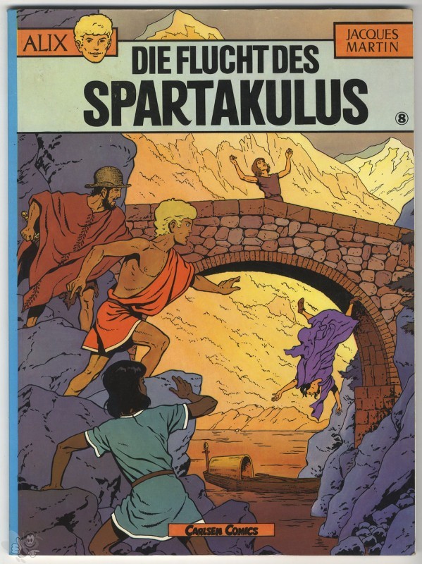 Alix 8: Die Flucht des Spartakus (höhere Auflagen)