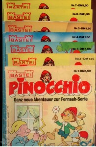 Pinocchio Heft 1 bis 7 (Bastei)
