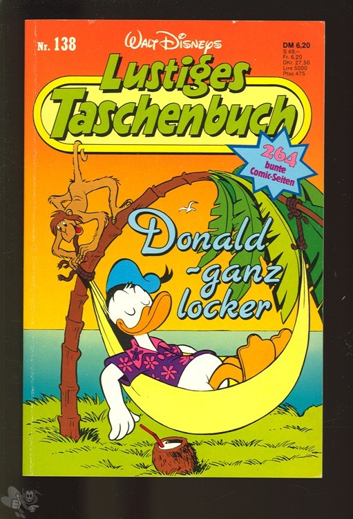 Walt Disneys Lustige Taschenbücher 138: Donald - ganz locker