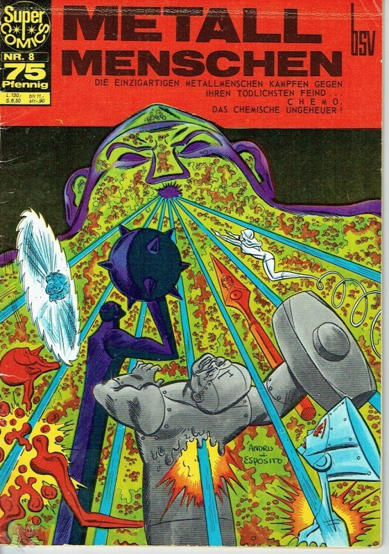 Super Comics 8: Metall-Menschen
