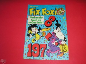 Fix und Foxi : 26. Jahrgang - Nr. 1