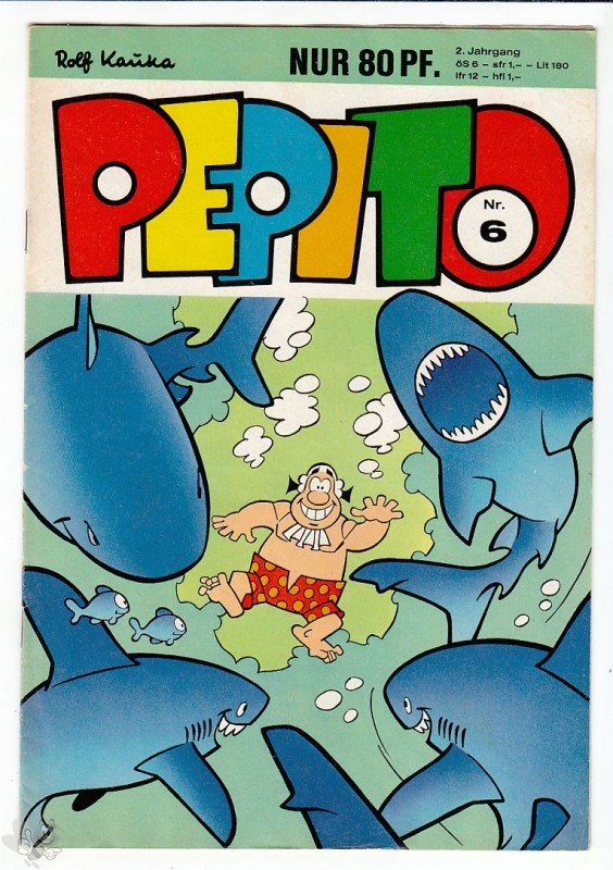 Pepito : 1973 (2. Jahrgang): Nr. 6