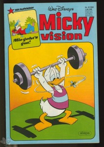 Mickyvision 9/1982 mit Sticker